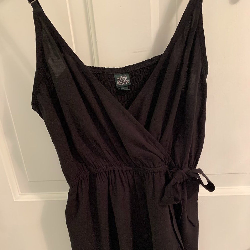 Wild Fable Black Wrap Romper